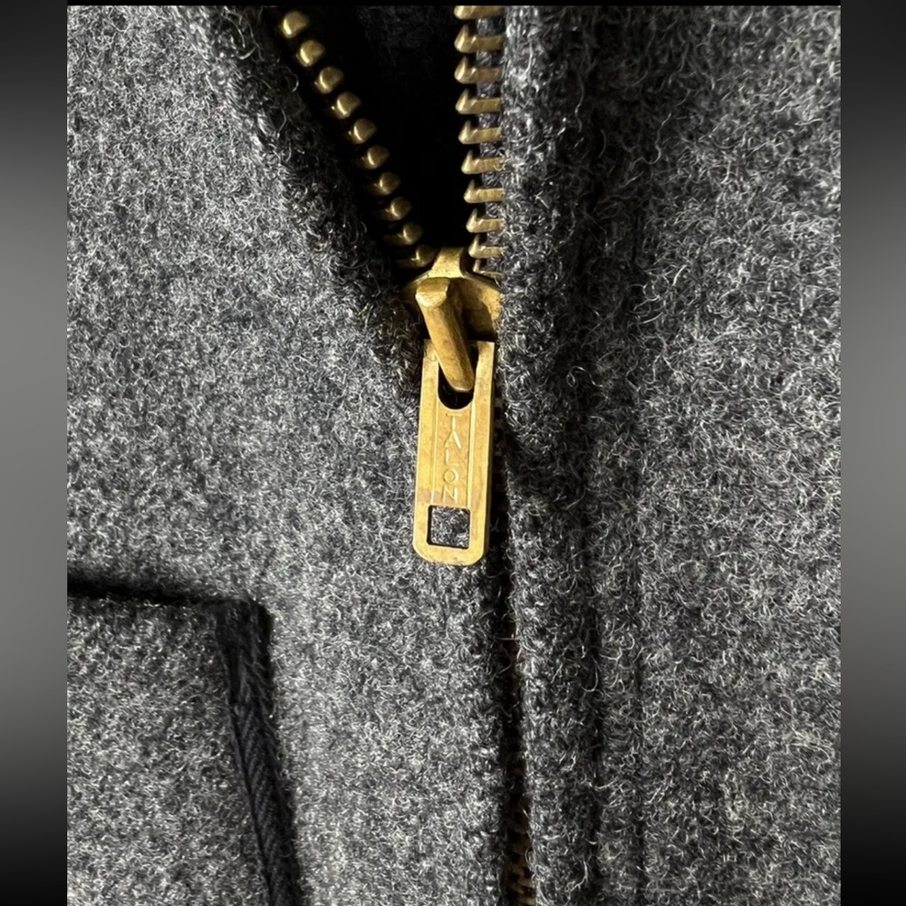 Vintage 50s WOOLRICH Utility Pocket Zip Vest Men’s S Browns Beach Style RARE - Picture 3 of 8